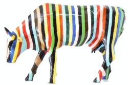 CowParade - Stribed Cow